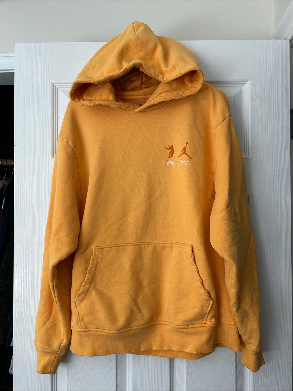 Air Jordan x Union MJ FLC Hoodie 'Sport Gold' - Picture 4 of 6